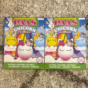 🌻 Bundle of 2 Unicorn Egg Dying / Decorating Kits
